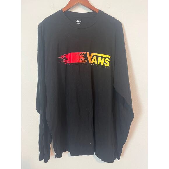VANS Other - VANS Black Long Sleeve Graphic T-Shirt